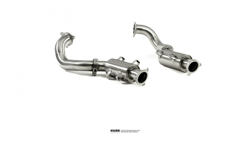 Photo of Kline Innovation Over Axel Pipes for the Porsche 718 Cayman GT4 RS/ Spyder RS - Image 1